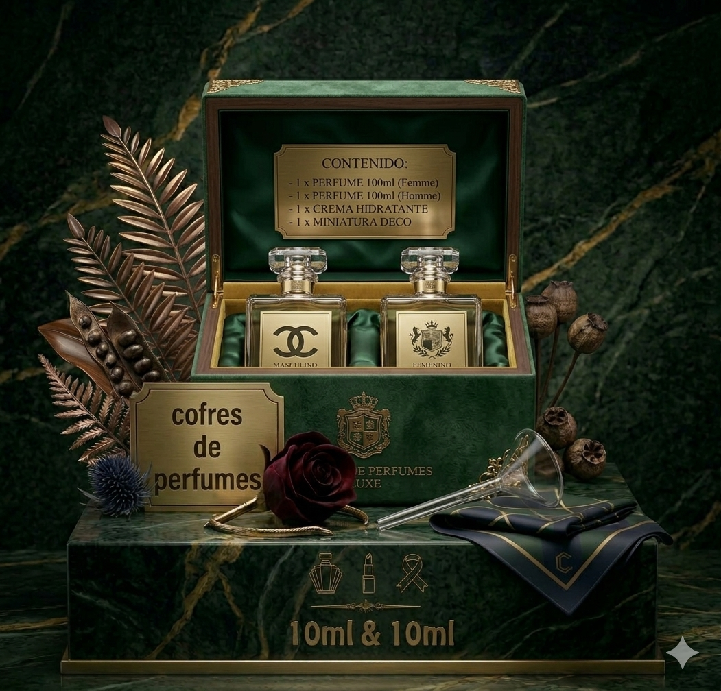 Cofres de perfumes